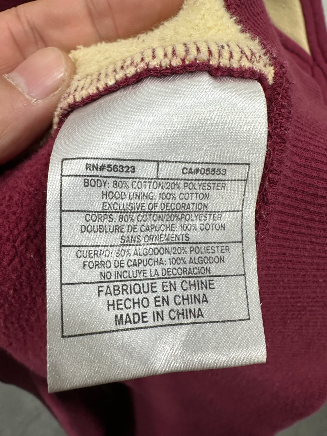 미국판 나이키 플로리다 스테이트 세미놀스 후드 상품이미지9