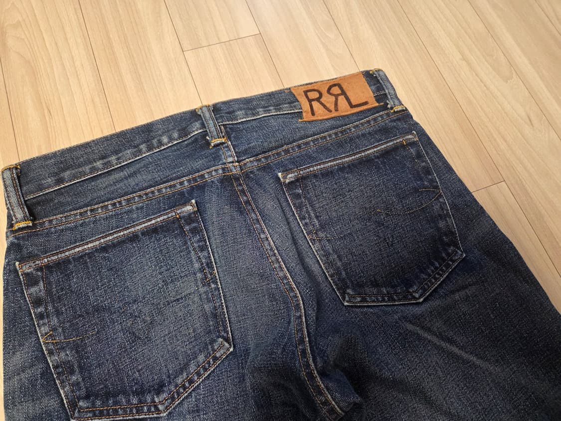 RRL 더블알엘 스트레이트 셀비지 데님 30/30 상품이미지4