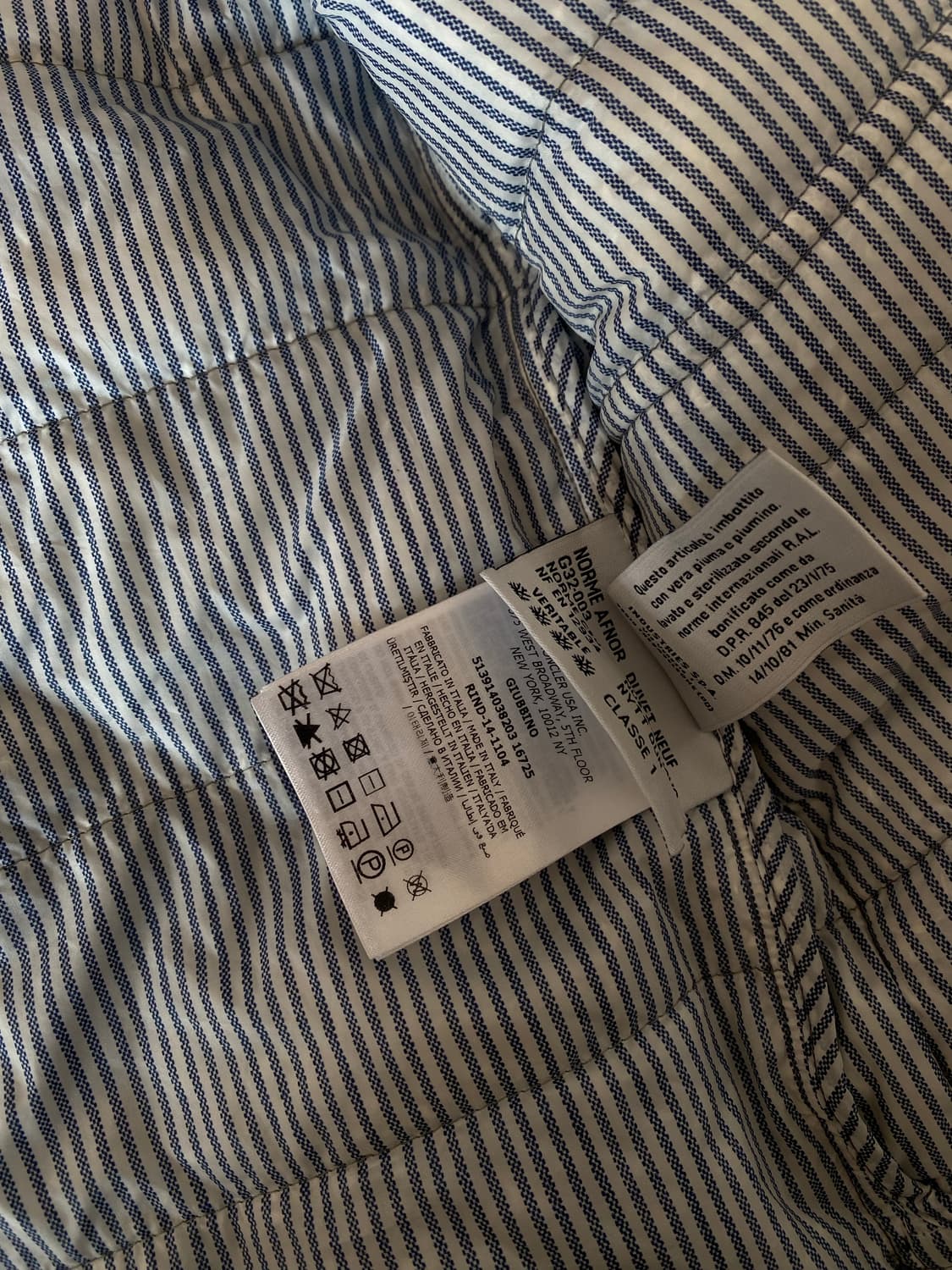 몽클레어 감마블루 울후드 패딩자켓 (95사이즈) 상품이미지9