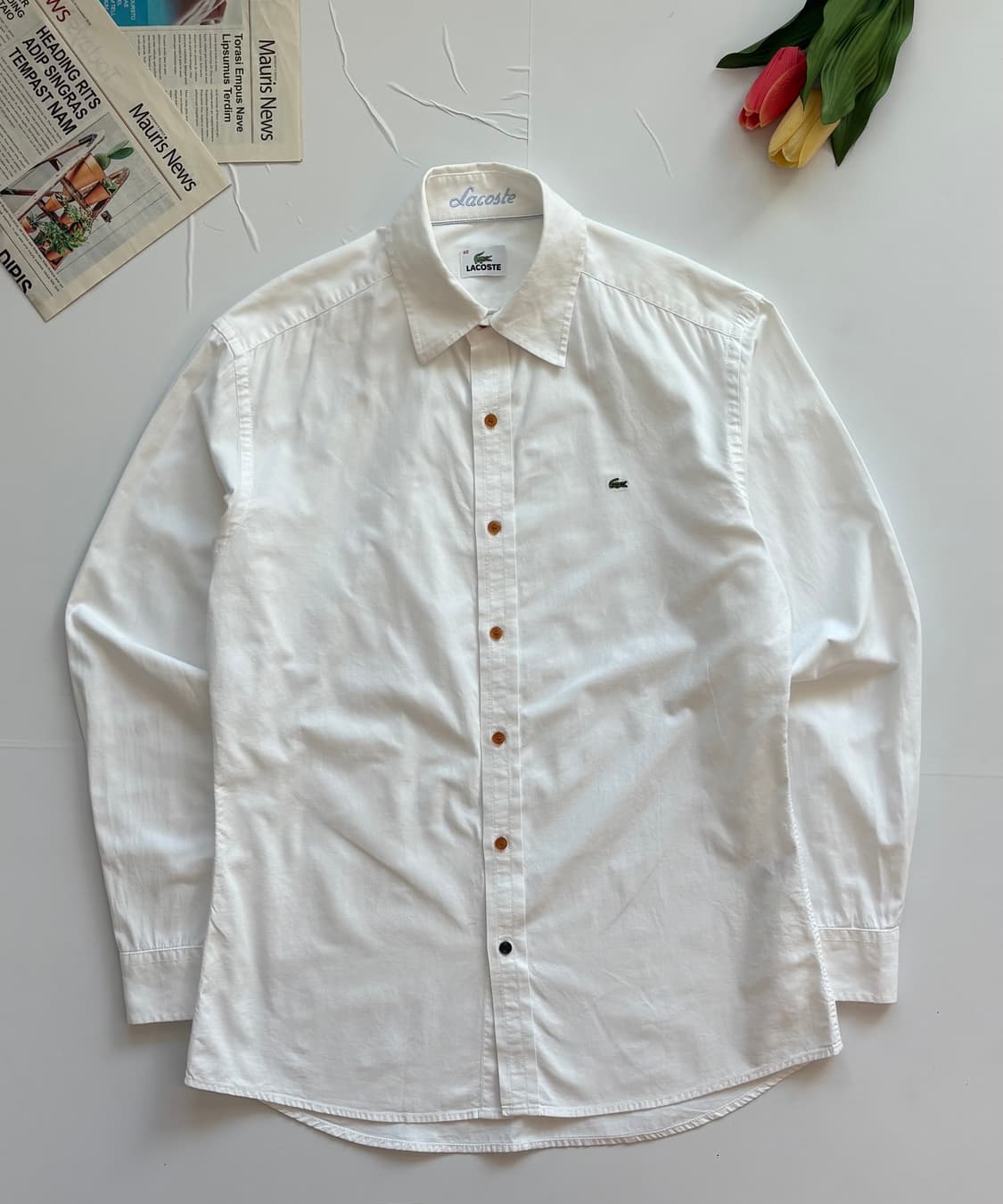 Lacoste 라코스테 화이트 셔츠 상품이미지2