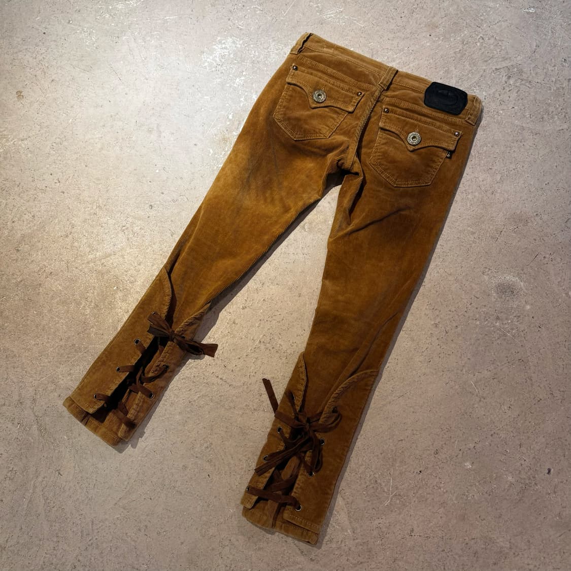 D.i.a. 뒷면 레이스업 7부 팬츠 상품이미지5