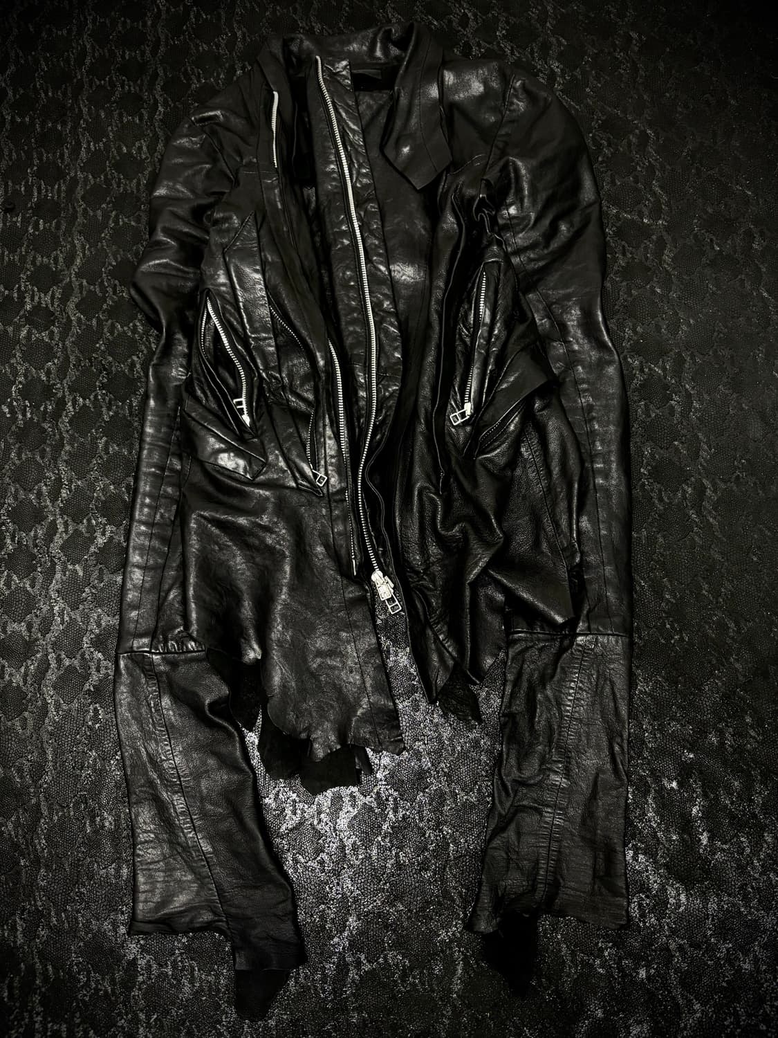 “EKAM”2000s Rare Archive GoatSkin Leathe 상품이미지1