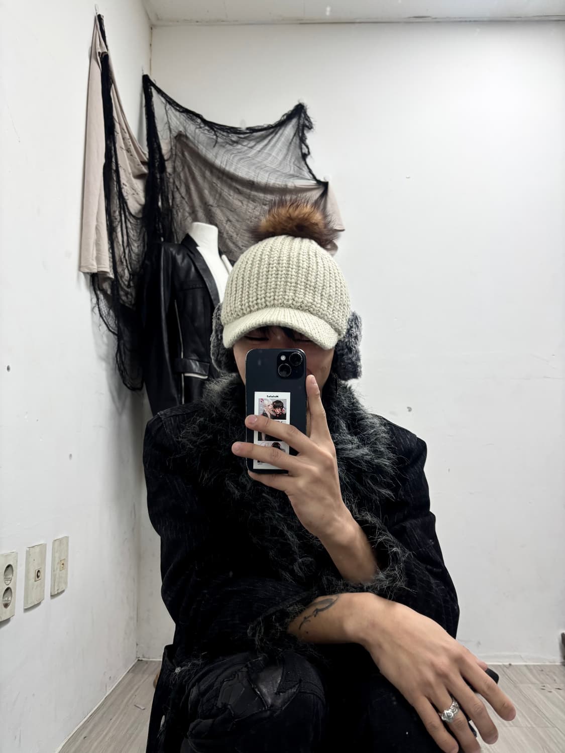 6 Ears Fur Detail Cap (여성 Free) 3.5 상품이미지8