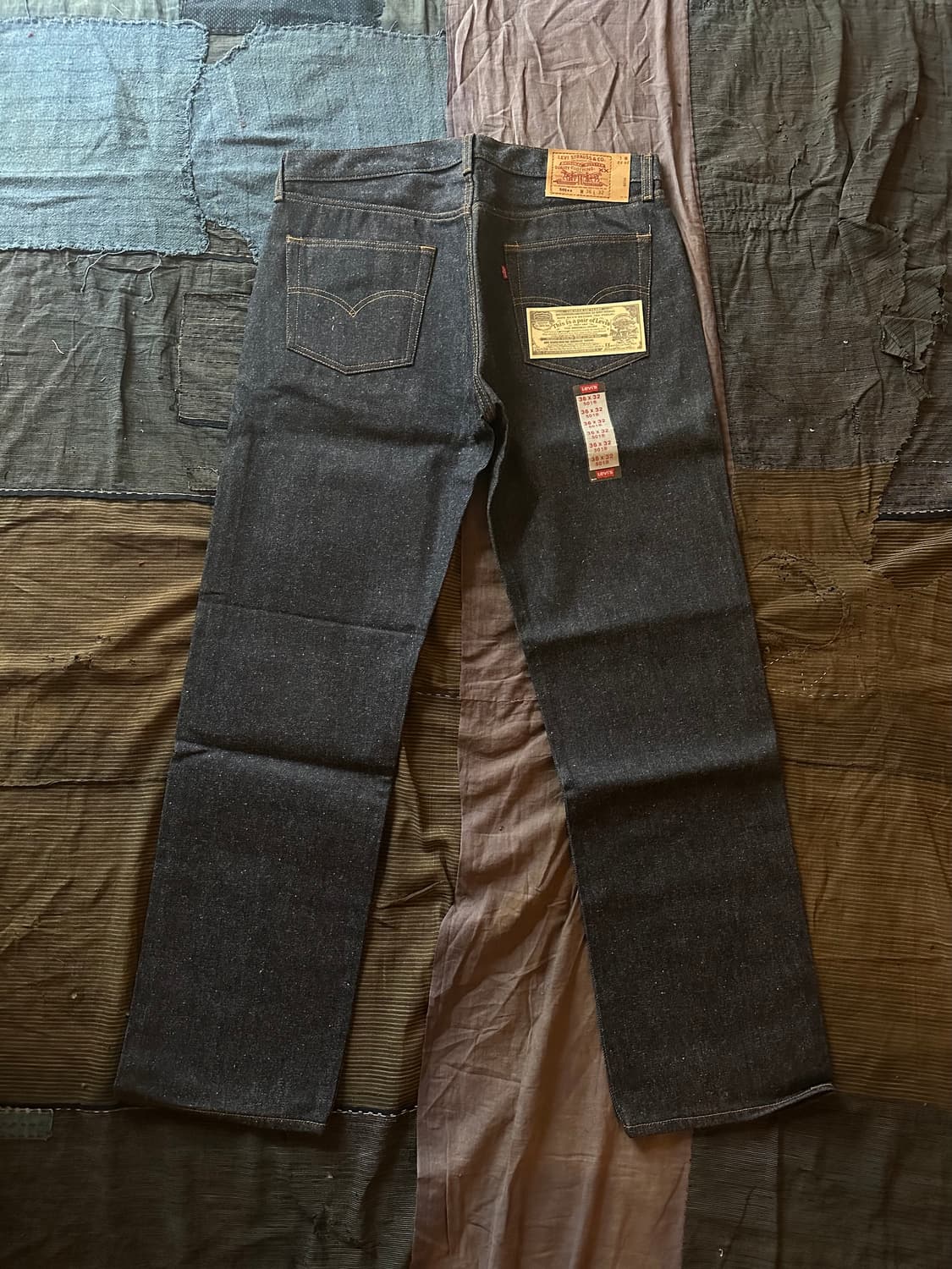 90s Dead Stock USA Levis 501 발렌시아 Denim 상품이미지5
