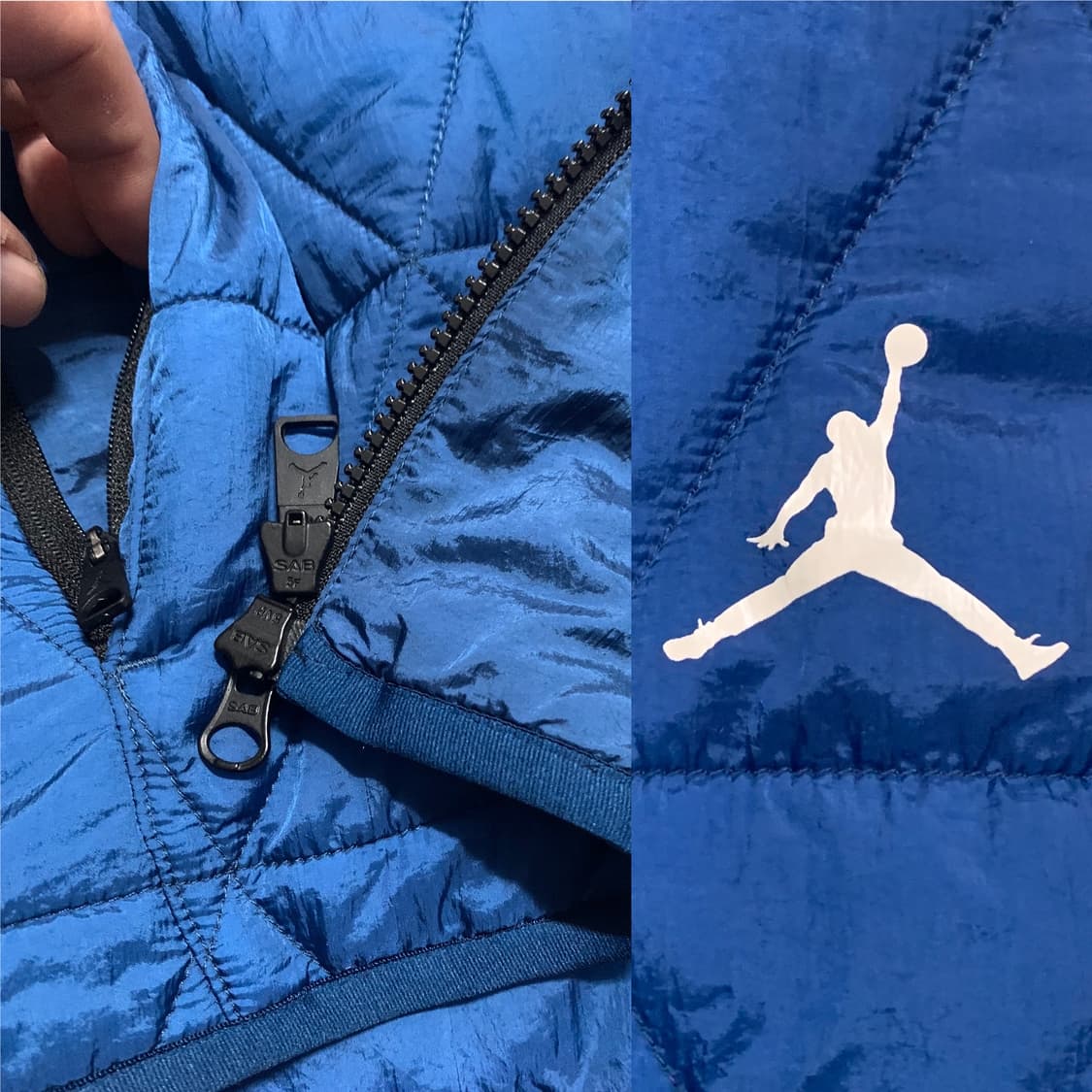 NIKE 나이키 조던 스포츠 퀼티드 집업 베스트(L 사이즈) 유니색스 상품이미지6