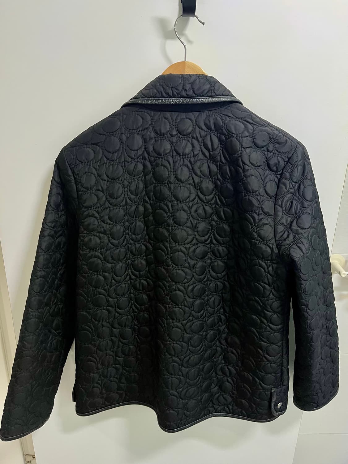 코치 퀼팅자켓 블랙 상품이미지9