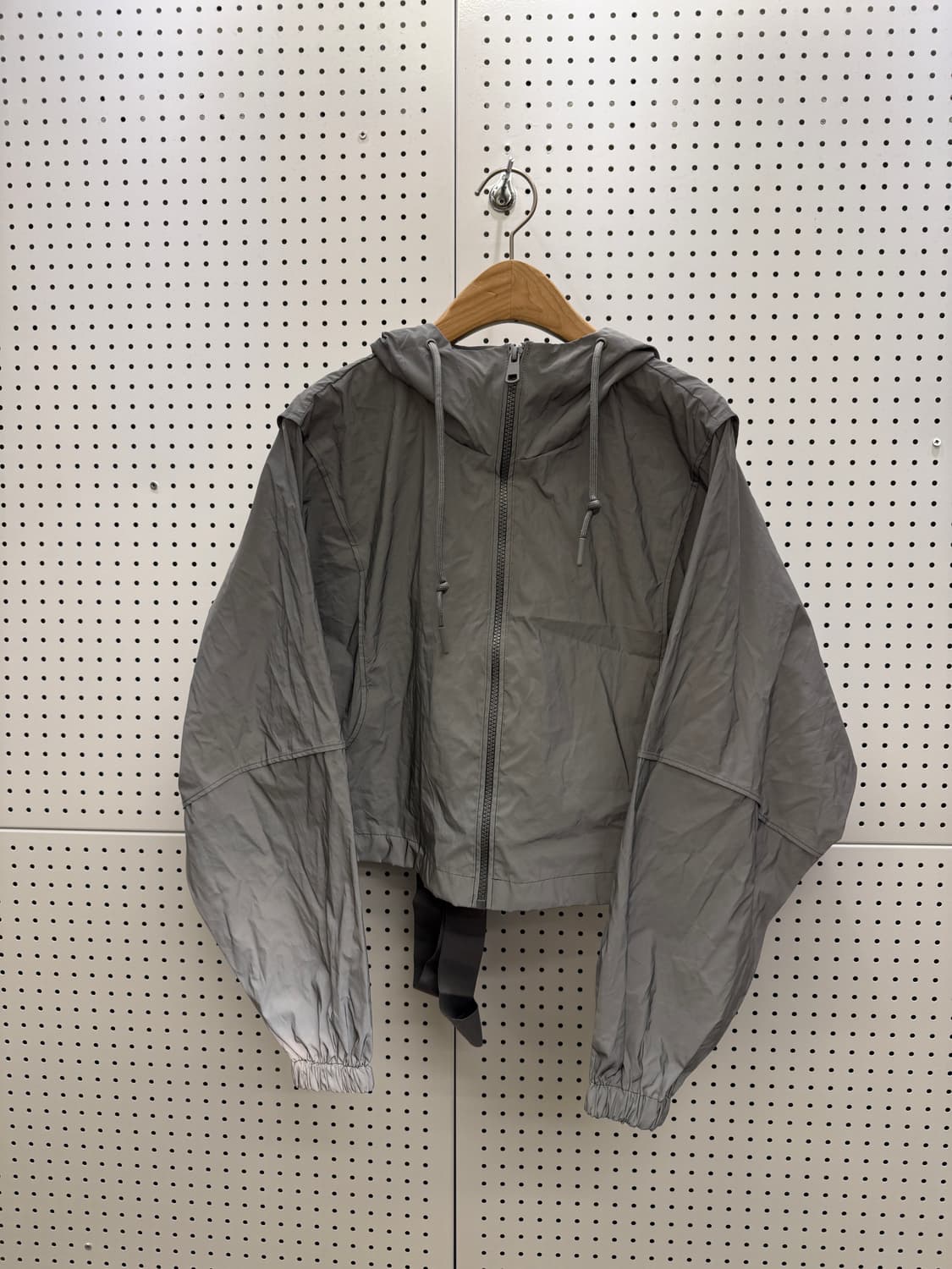 자라 실버 유광 그라데이션 바람막이 U1253 상품이미지2