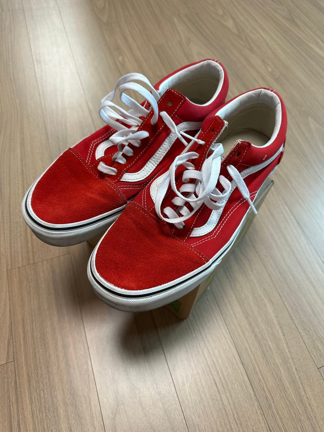 일괄 반스 올드스쿨 블루 레드 280 상품이미지6