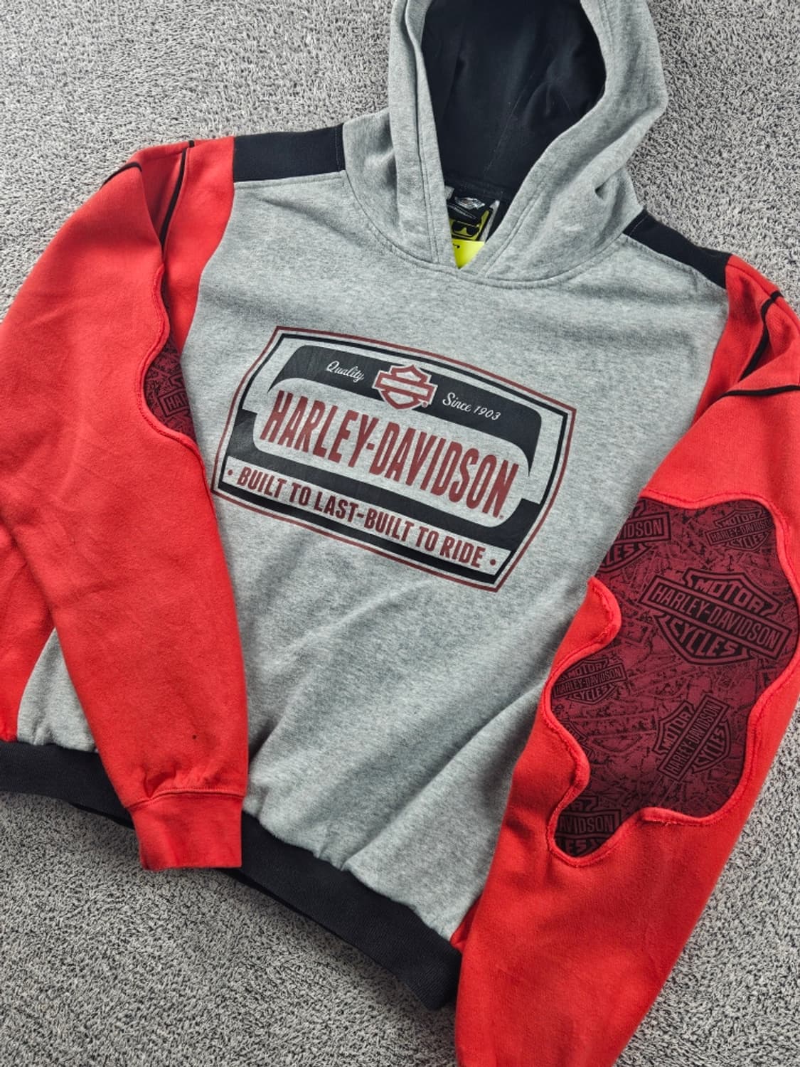 할리데이비슨 리워크 커스텀 스웻 후드 티셔츠 ( 4XL ) / 11241 상품이미지6