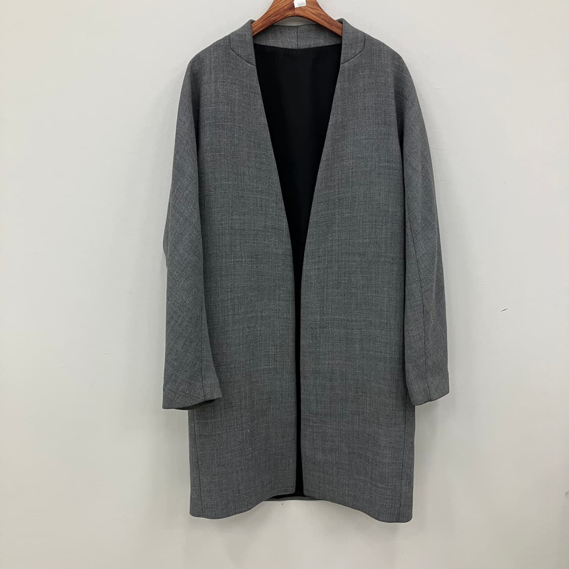 시스템 그레이 카라리스 울 가운 코트 95 상품이미지1