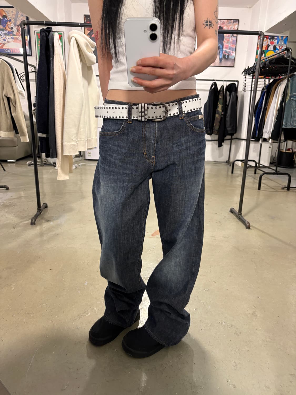 빈티지 데님팬츠 상품이미지3