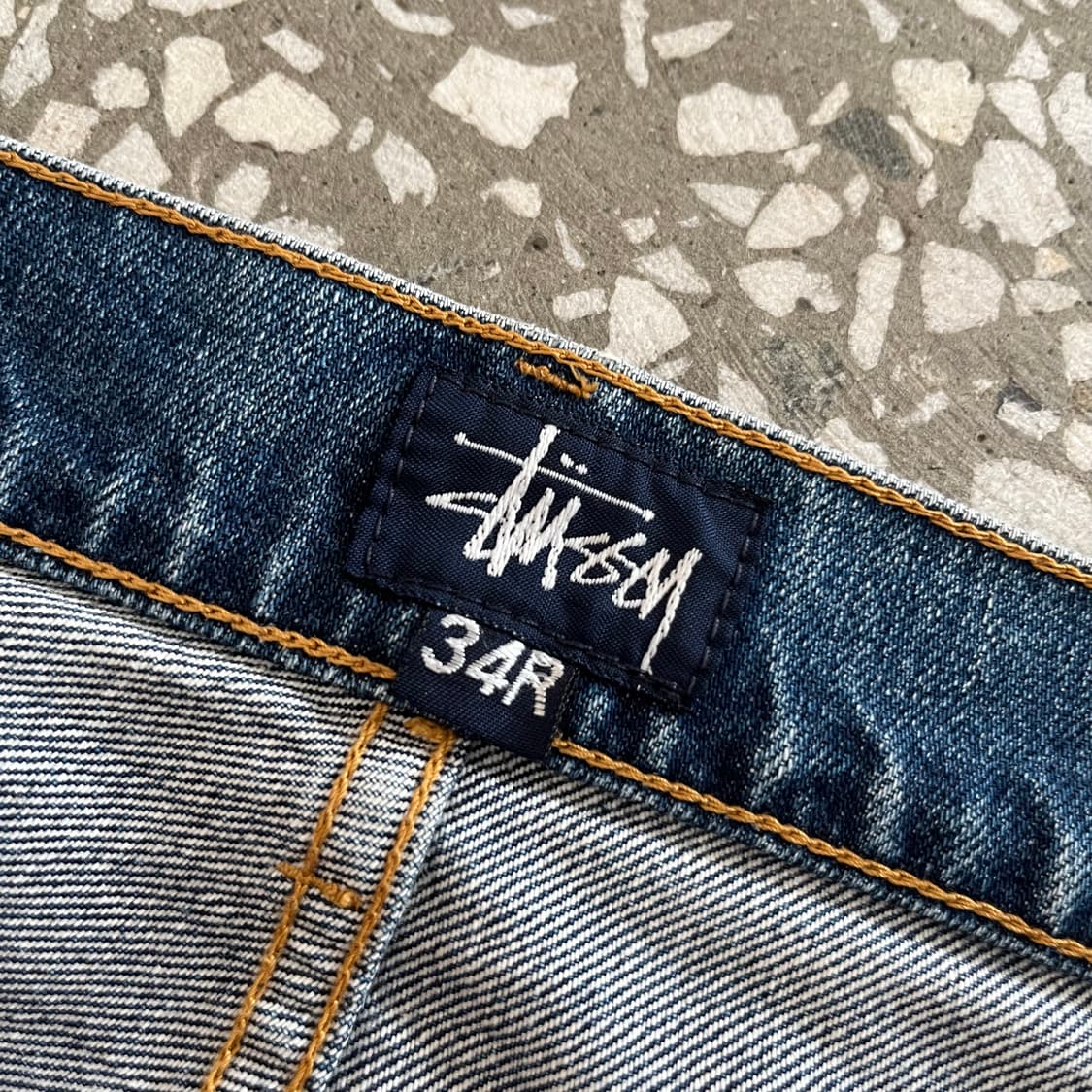 90-00s 올드 스투시 데님 팬츠 상품이미지9