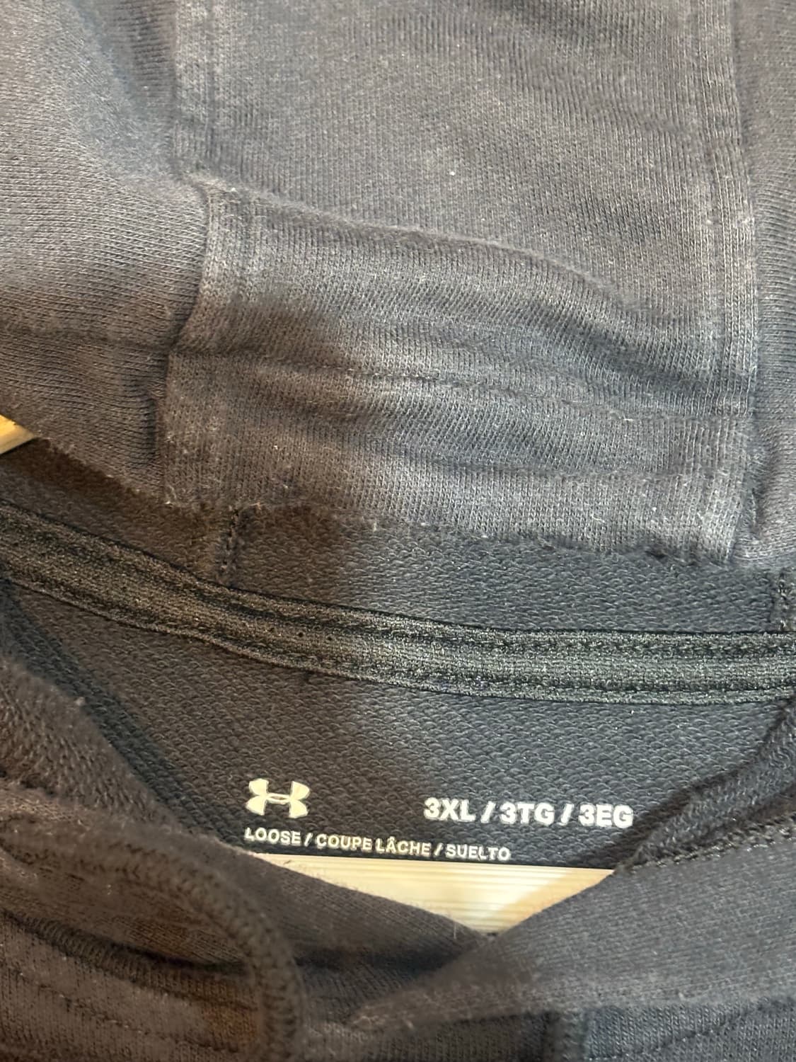 언더아머 3XL사이즈 후드티 상품이미지5