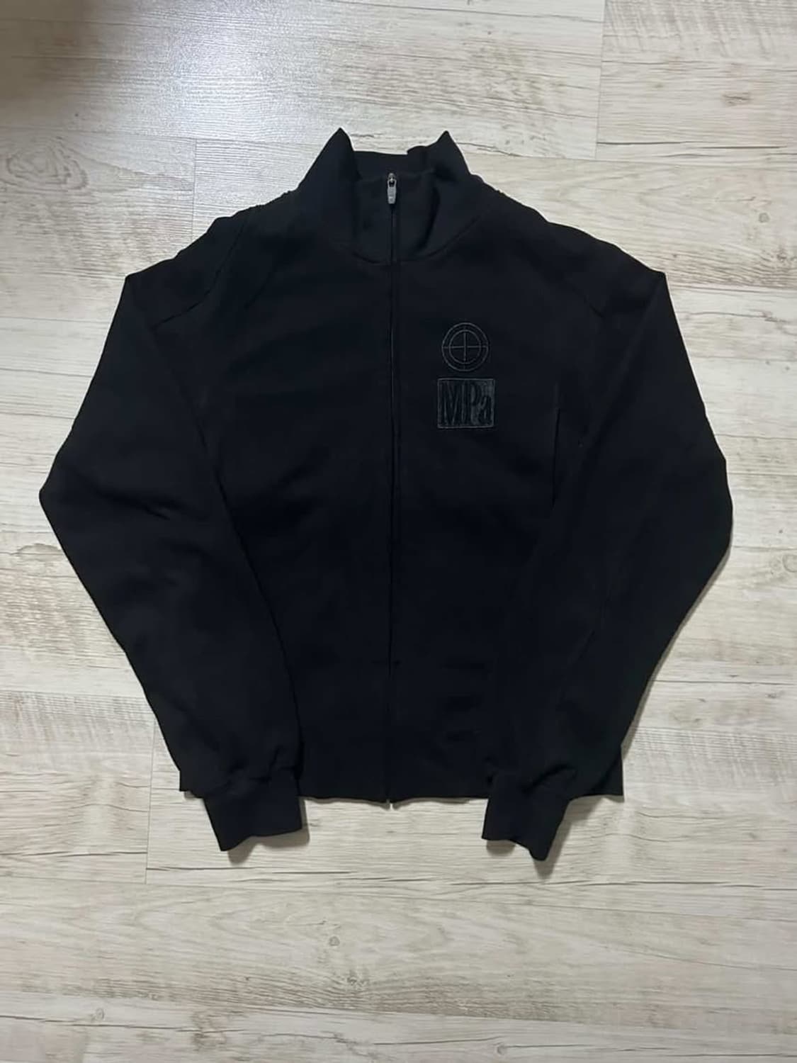 MPa CONTRAST ZIPPED JACKET (BLACK) 상품이미지2