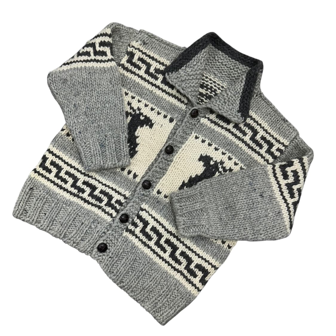 빈티지 헤비울 코위찬 가디건 상품이미지3