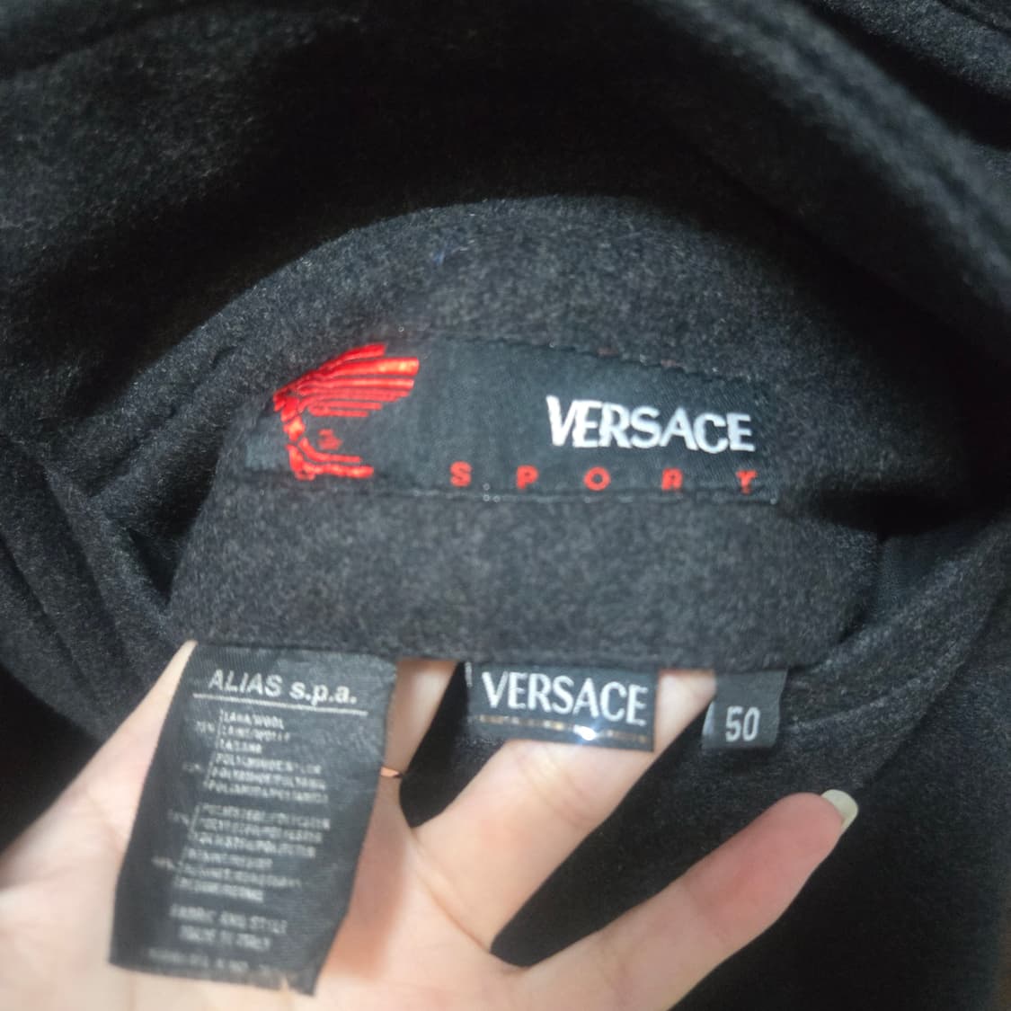 베르사체 스포츠 울 코트 50 상품이미지9