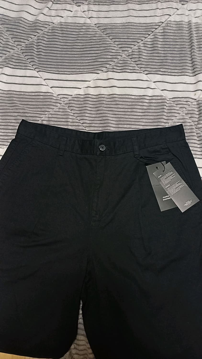 무신사 미사용 블랙팬츠 33인치 기장107 상품이미지4