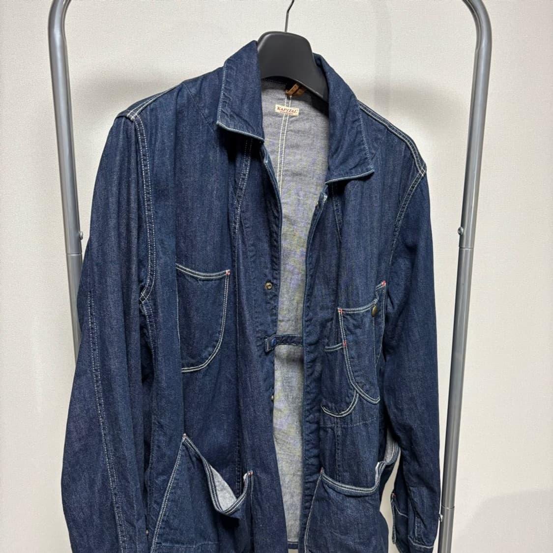 4) kapital 캐피탈 데님 커버올 자켓 상품이미지8