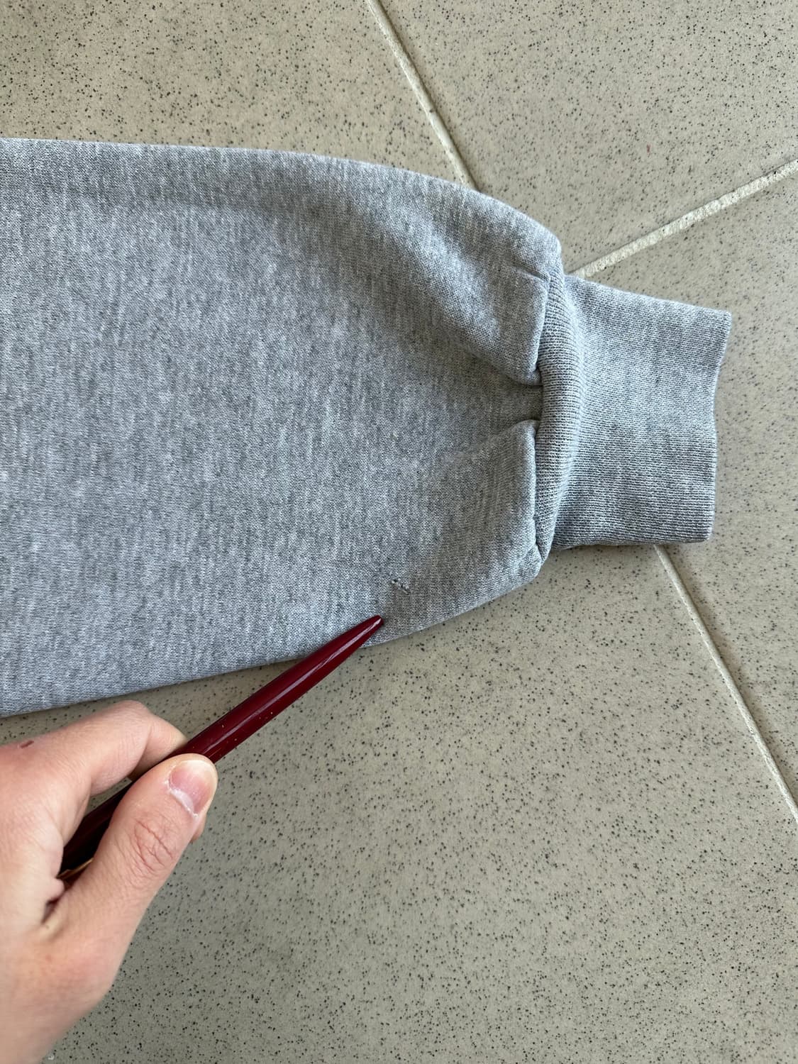 90s 빈티지 러셀 스웻셔츠 그레이 XL USA 상품이미지8