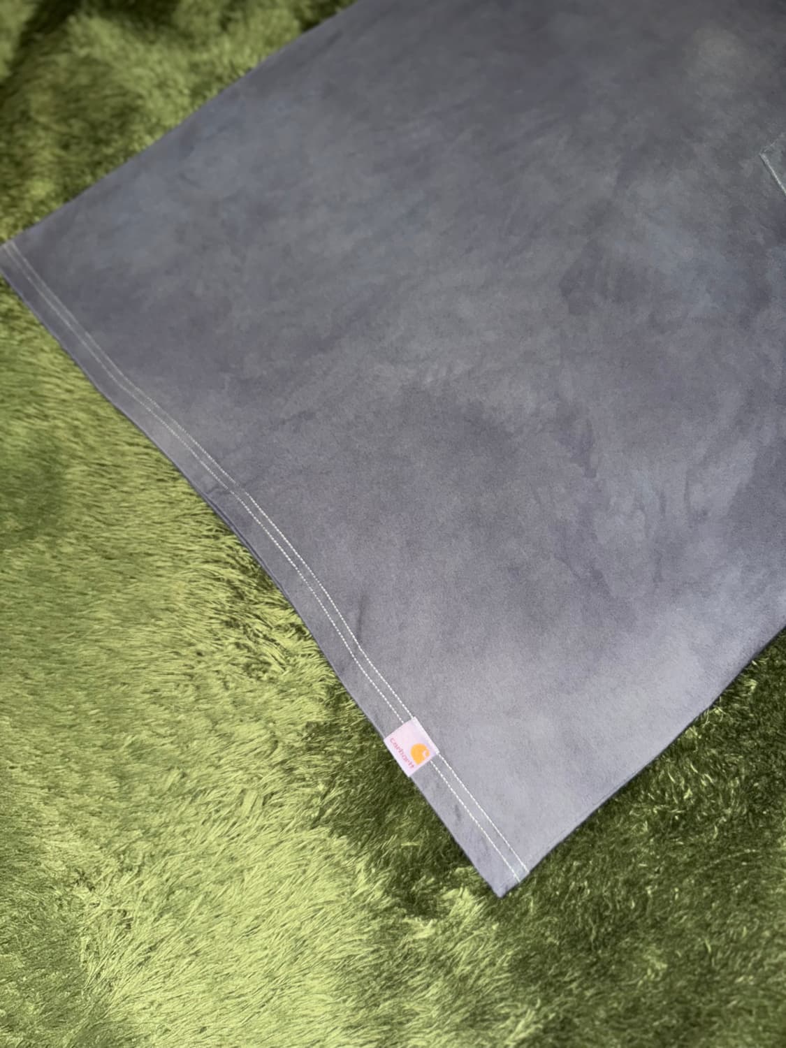 [L] 칼하트 WIP 핸드 다잉 1965 그래픽 포켓 티셔츠 상품이미지5