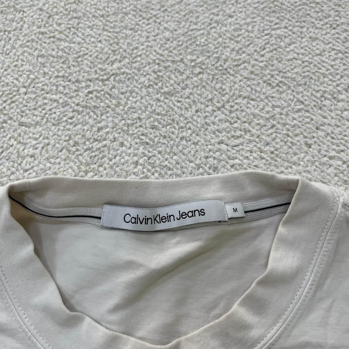M 캘빈클라인진스 로고 반팔티 0409M 상품이미지2