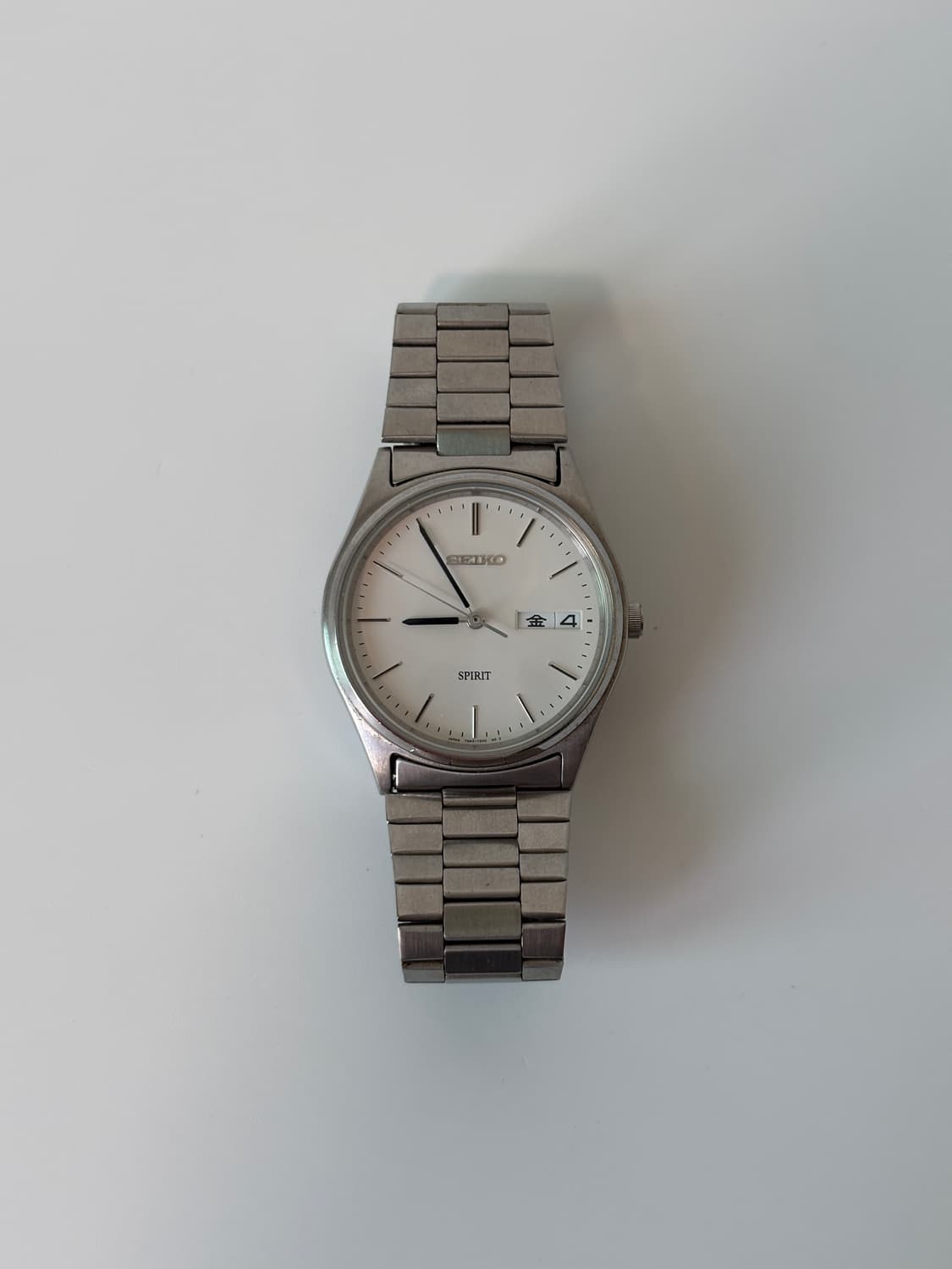 1990s Spirit Bar Index Silver Quartz 상품이미지3