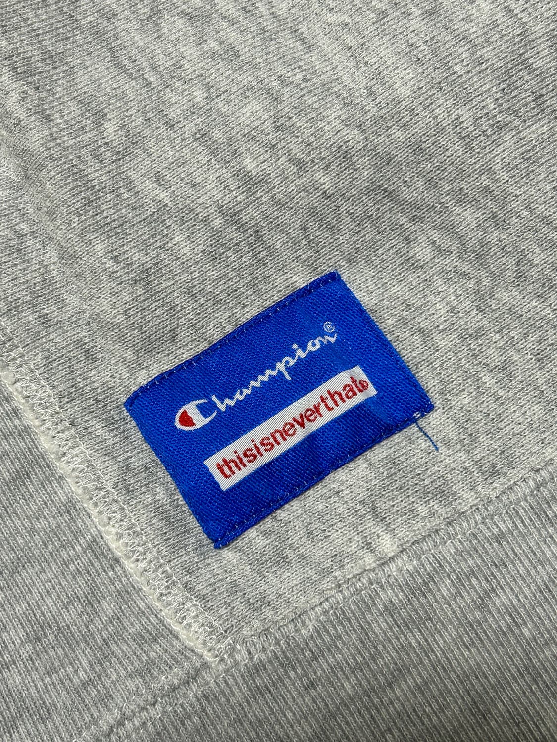 Champion x thisisneverthat 스웻셔츠 그레이 XL 상품이미지5
