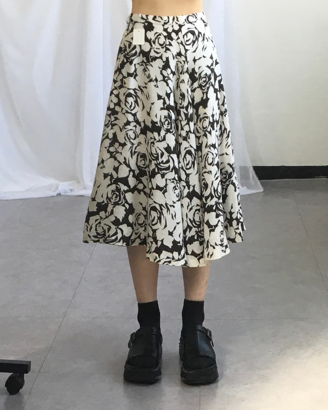 Flower pattern skirt 상품이미지5