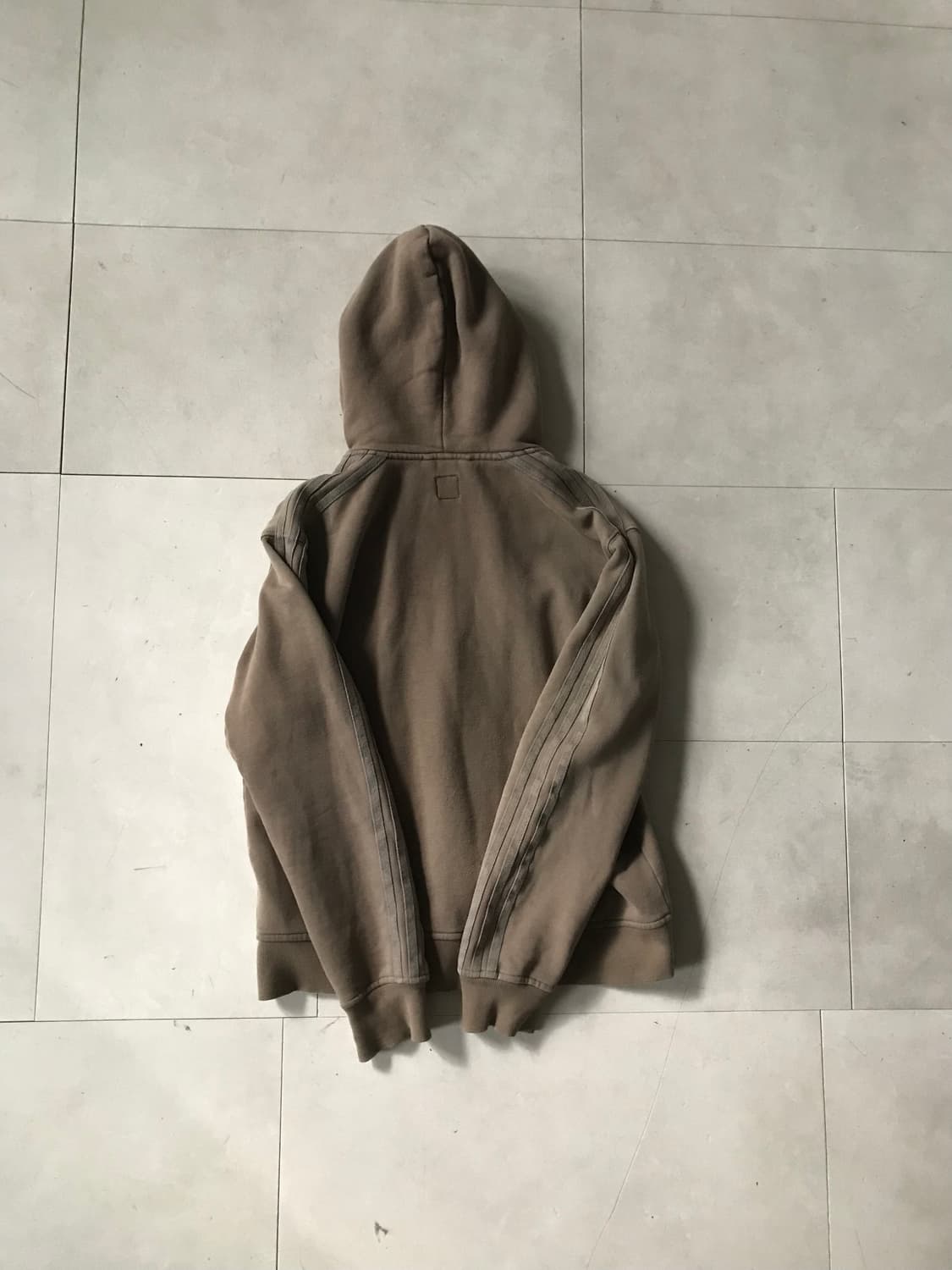 아디다스 00s 밀크초코 브라운 후드집업 상품이미지7