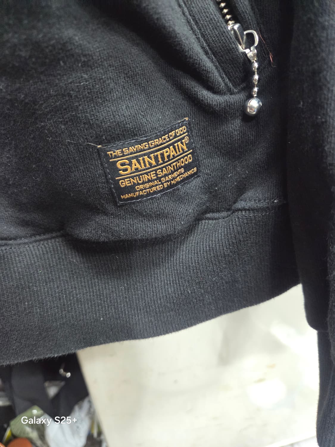 세인트페인   블랙용자수   후드 상품이미지3