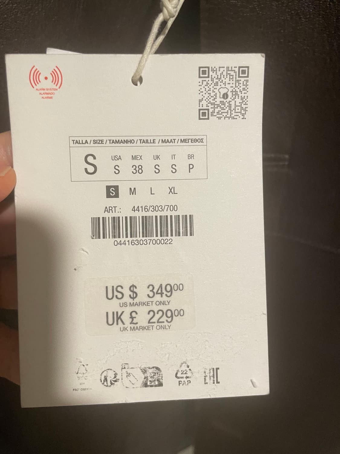 자라 레더 카코트 브라운 판매a 상품이미지2