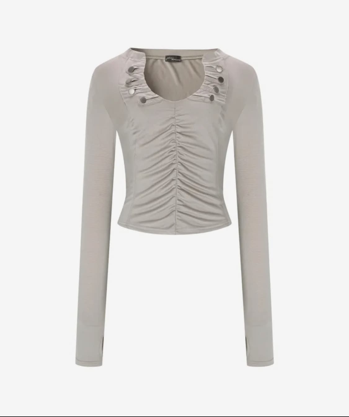 플리즈노팔로우 Ruby Long Sleeve Top 루비 롱 슬리브 탑 상품이미지1