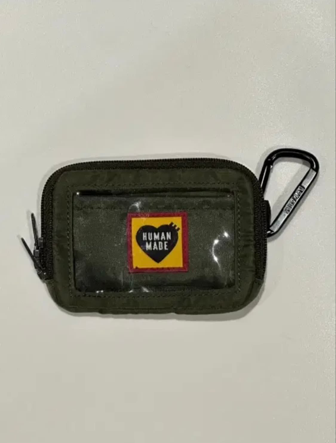 휴먼메이드 카드지갑 카드케이스 카라비너 키링 올리브 상품이미지1