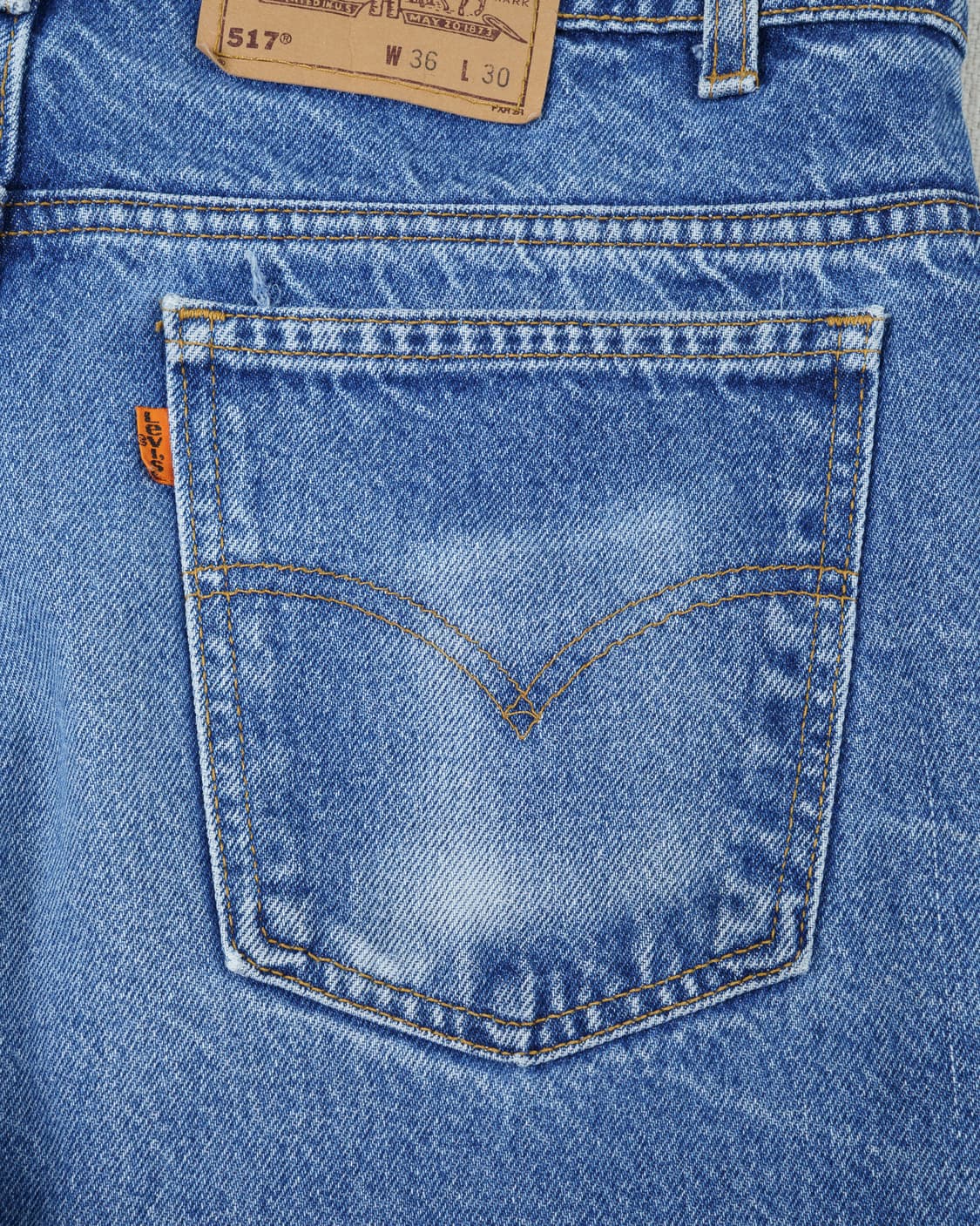 (허리 46) 90s 리바이스 517 부츠컷 데님 팬츠 상품이미지9