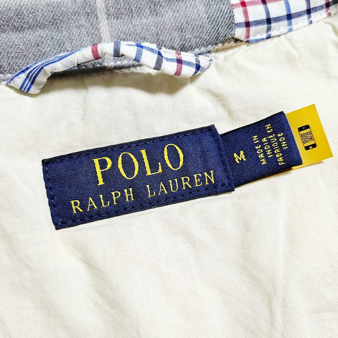 [여성M][폴로 랄프로렌] 패치워크 퀼티드 블루종 점퍼 멀티컬러# 상품이미지6