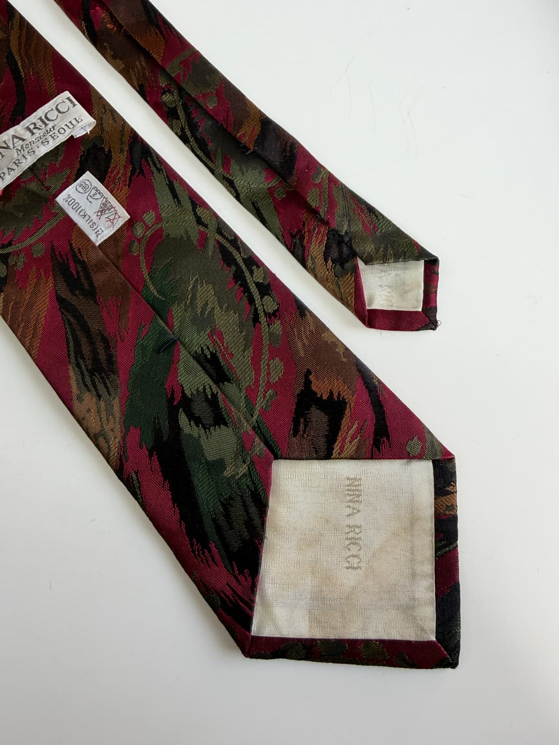 니나리치(Nina ricci) 실크 넥타이 8.8cm 상품이미지5