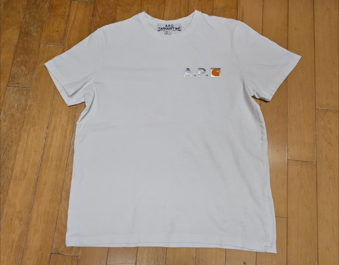 칼페쎄 칼하트 APC 아페쎄 반팔 티셔츠 흰티 상품이미지2