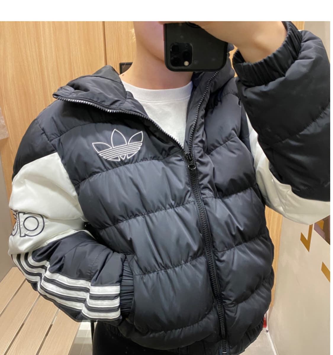 아디다스 푸퍼패딩 L (후드패딩,제니패딩) 상품이미지6