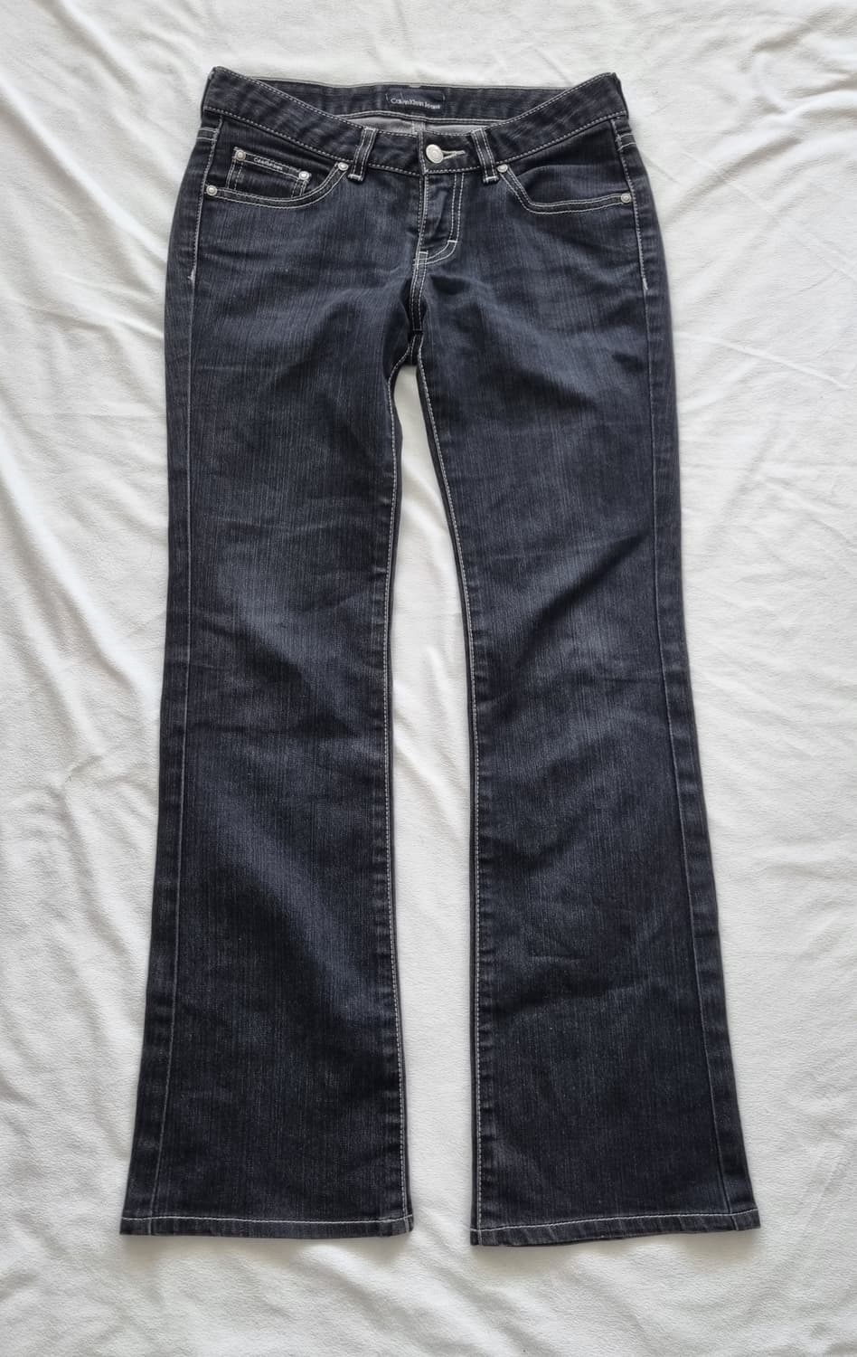 빈티지 캘빈클라인 흑청 부츠컷 팬츠  상품이미지1