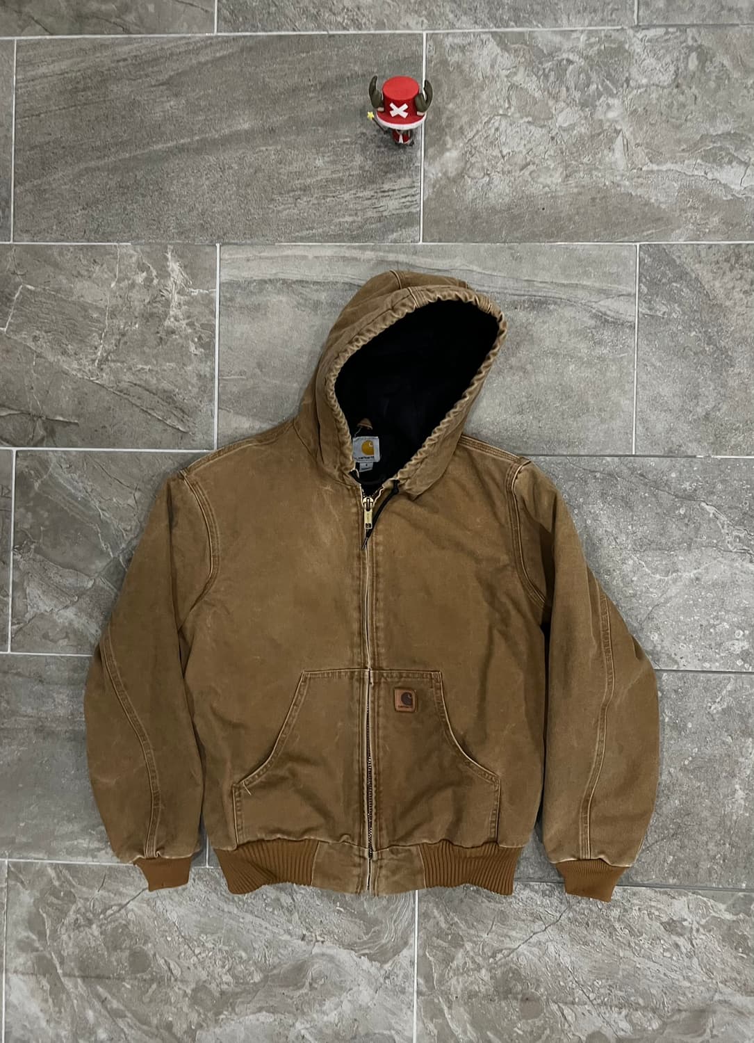 (S)칼하트 덕 액티브 후드자켓 J130 211(BRN) 칼하트브라운 상품이미지1