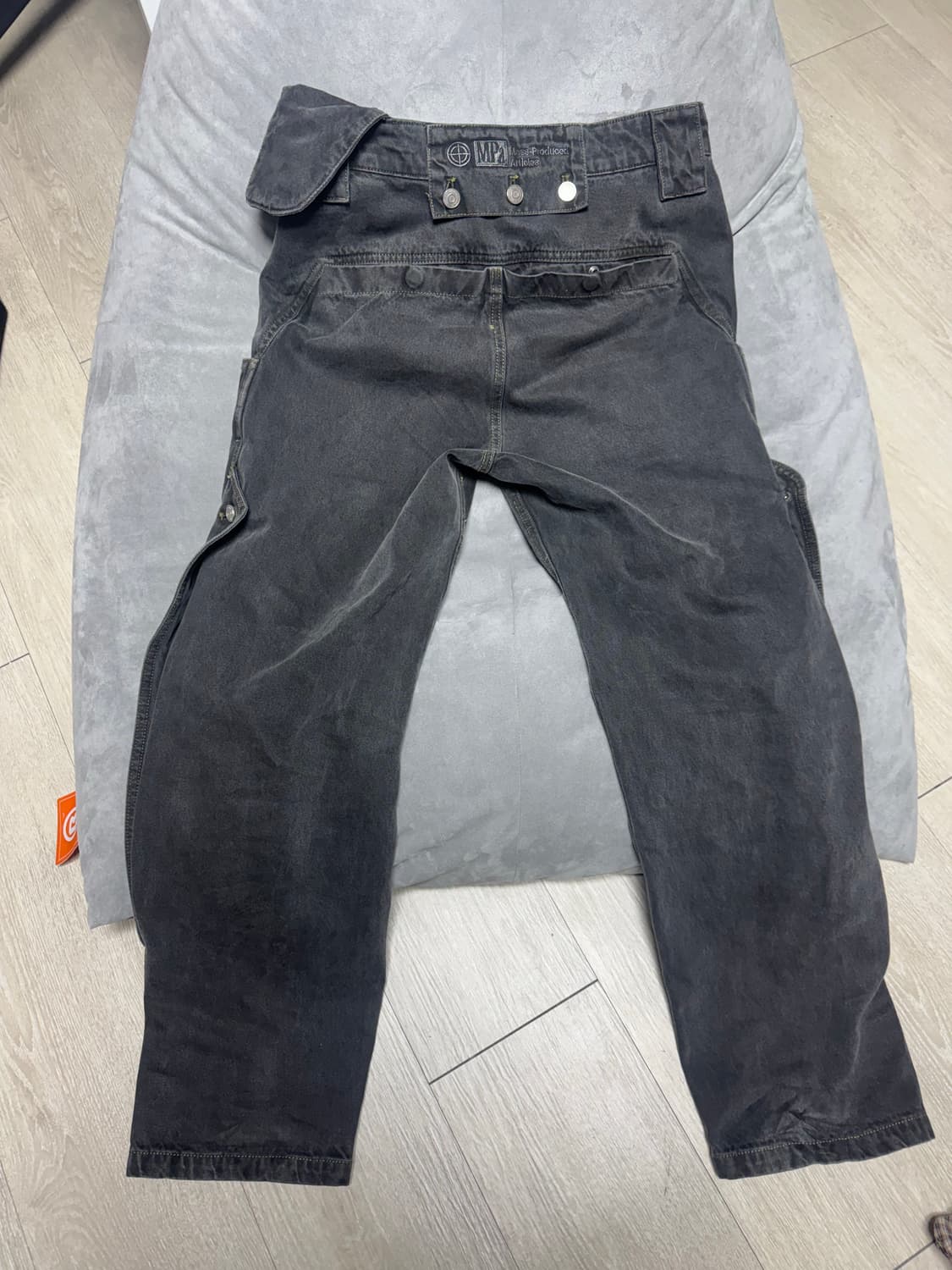 PLASTICPRODUCT MPa SINGLE WAIST 데님 바지 s 상품이미지4