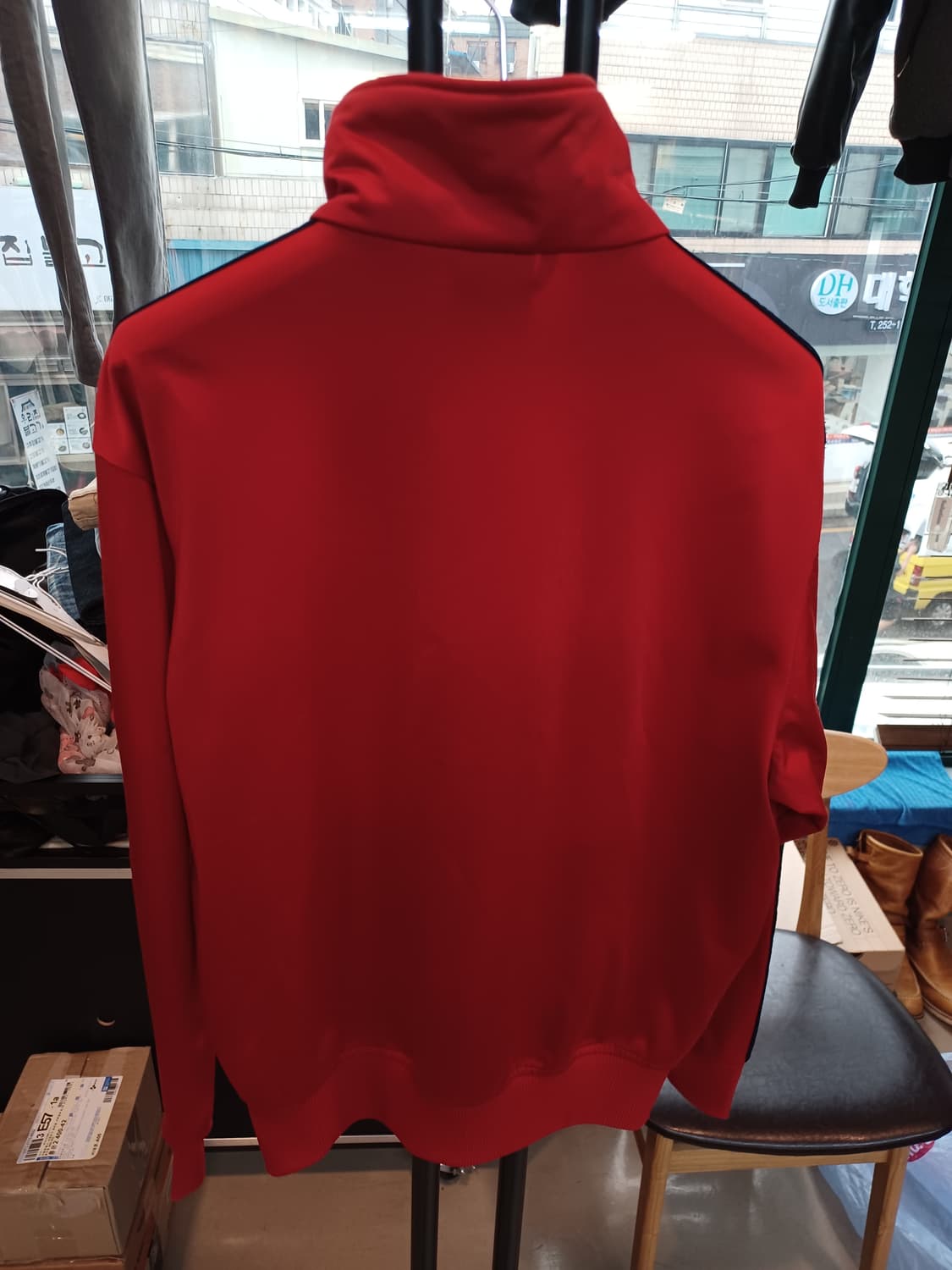 아디다스 파이어버드 트랙탑 져지 빨네이비 95 상품이미지2