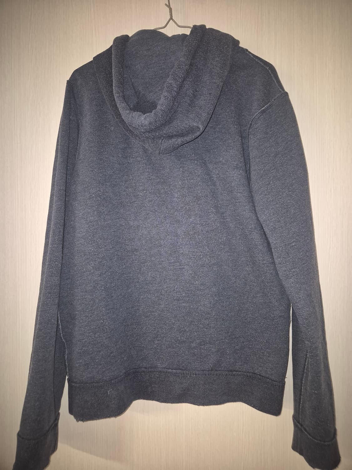 아베크롬비 네이비 후드집업 머슬핏 상품이미지3