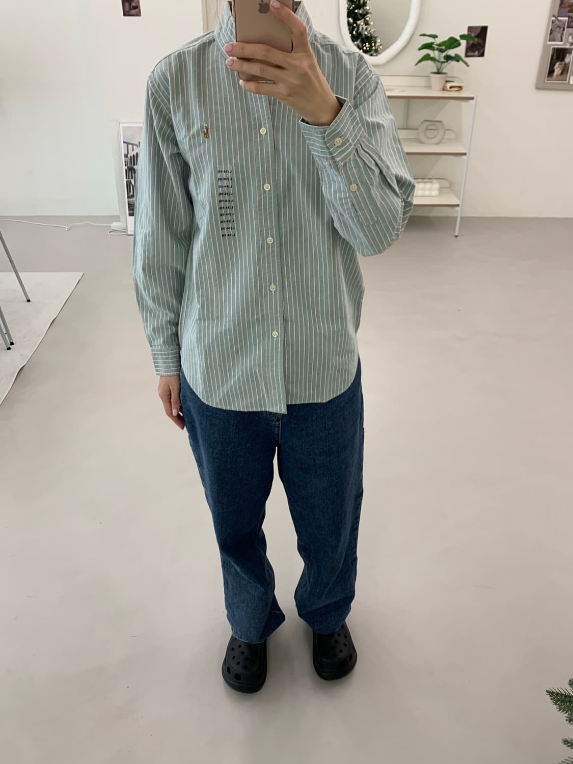 폴로 랄프로렌 보이즈 긴팔 셔츠 L(14-16) 상품이미지3