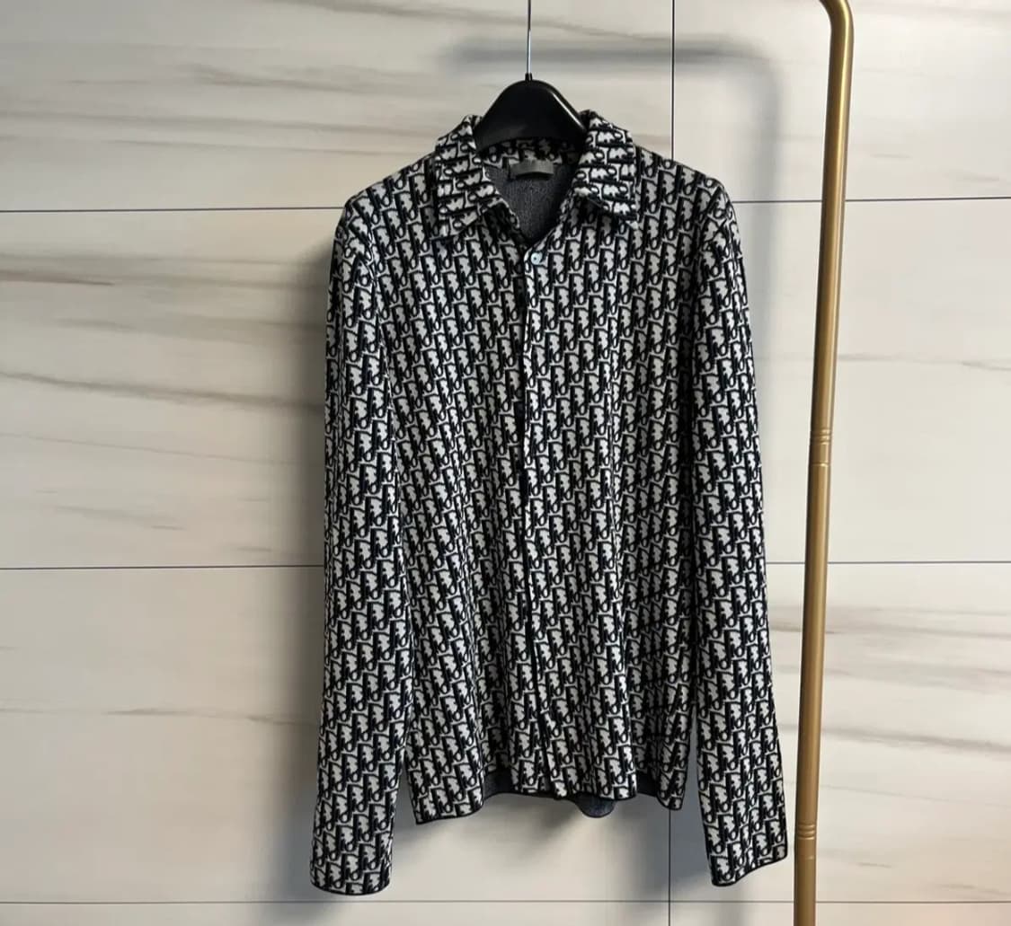 ​[정품] DIOR 디올 오블리크 카디건 셔츠 상품이미지1