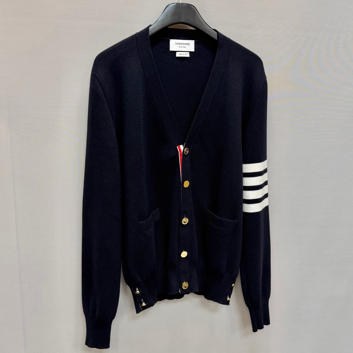 톰브라운 밀라노 스티치 코튼 4바 가디건 (95)  상품이미지2