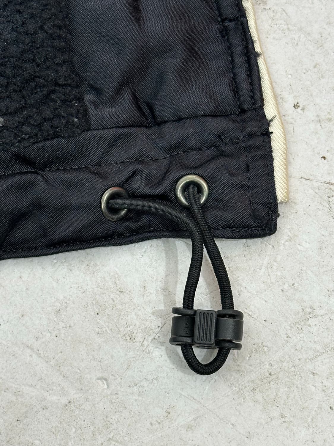 데상트 블랙 일본판 내부 기모 뽀글이 바람막이 트랙 자켓 L 상품이미지9