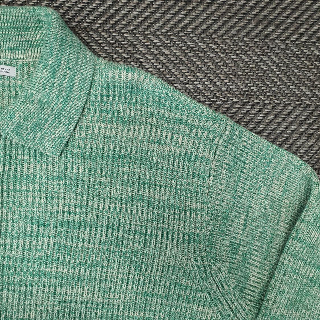 자라 추동 긴소매 니트 카라티 남자105 상품이미지3