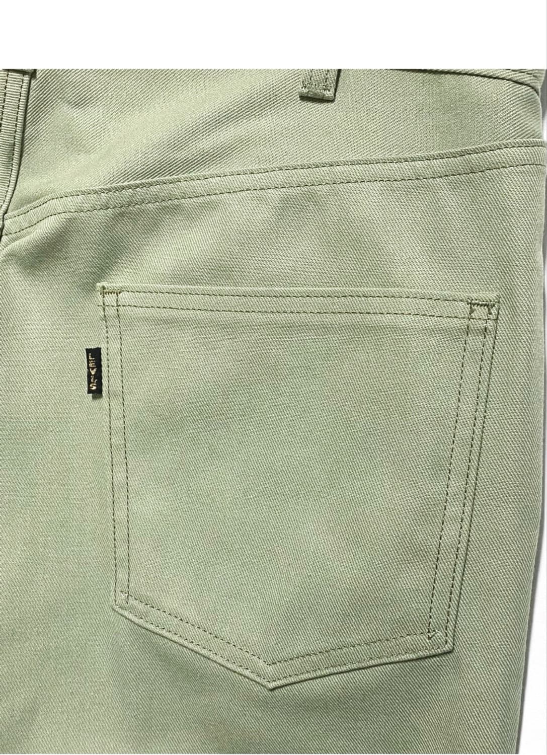 Levi's LVC 라이트올리브 팬츠 30x32(새상품)(리바이스) 상품이미지4