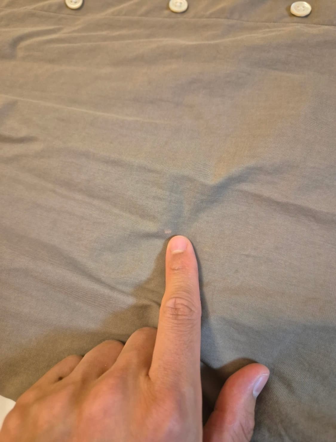 오라리 브라운 반팔 셔츠 3사이즈 상품이미지5